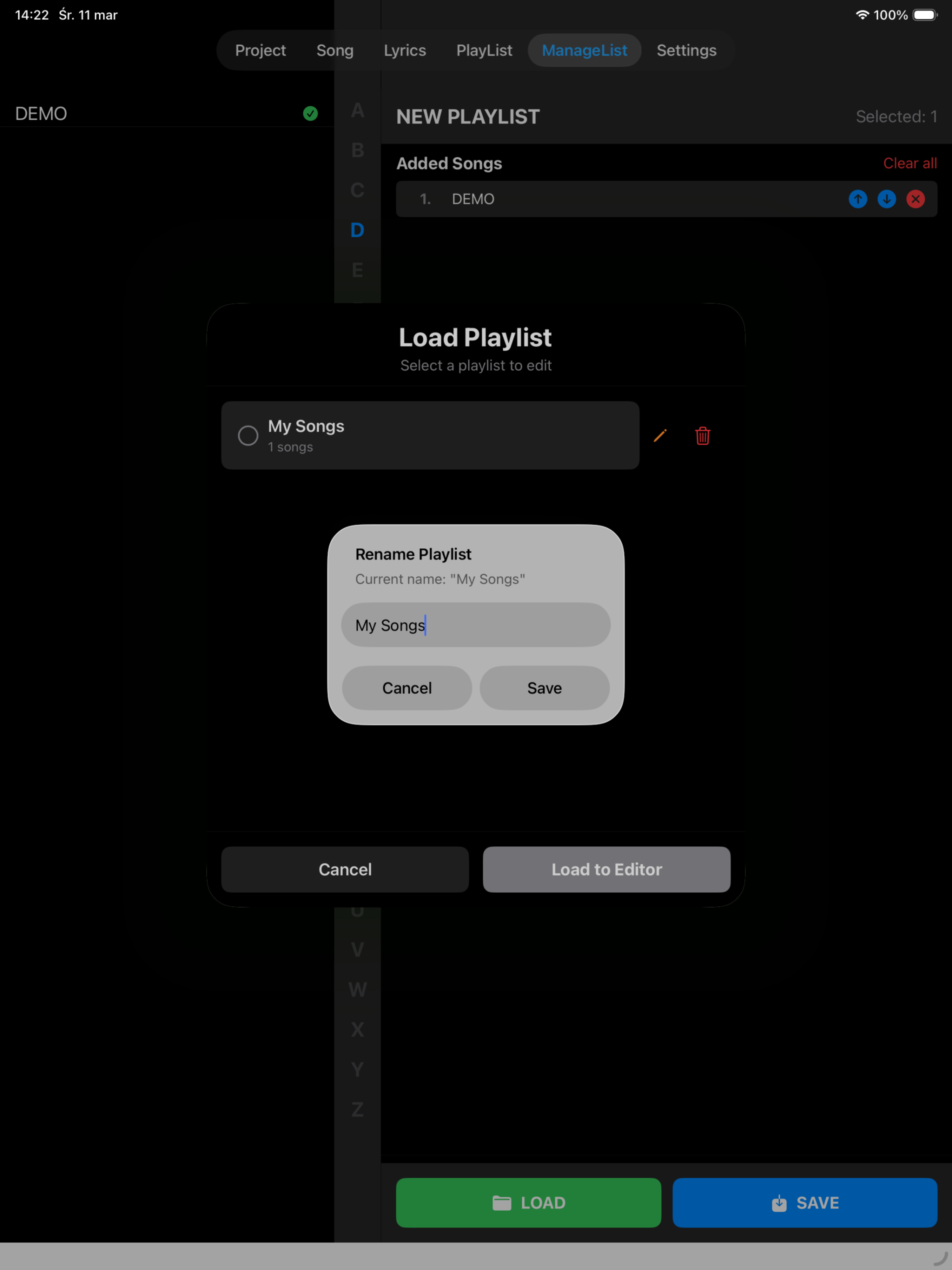 Stemly — Song List
