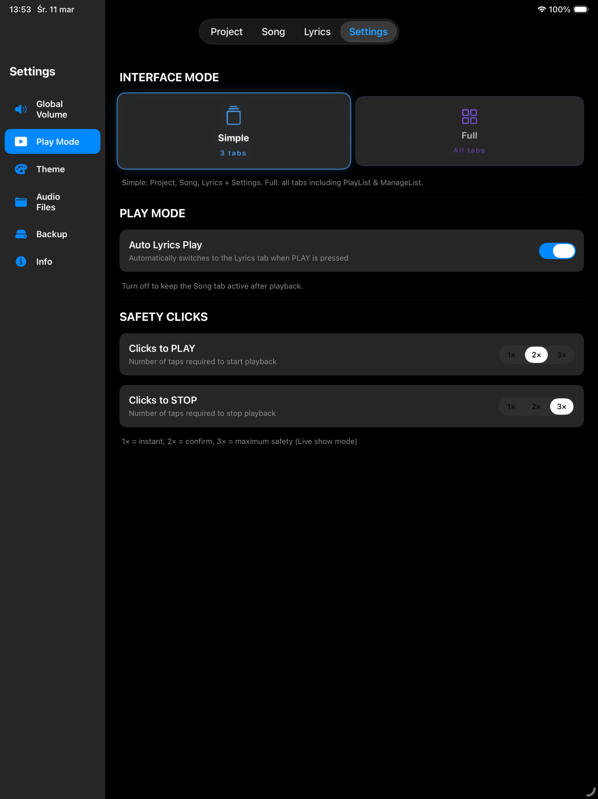 Stemly — Play Mode