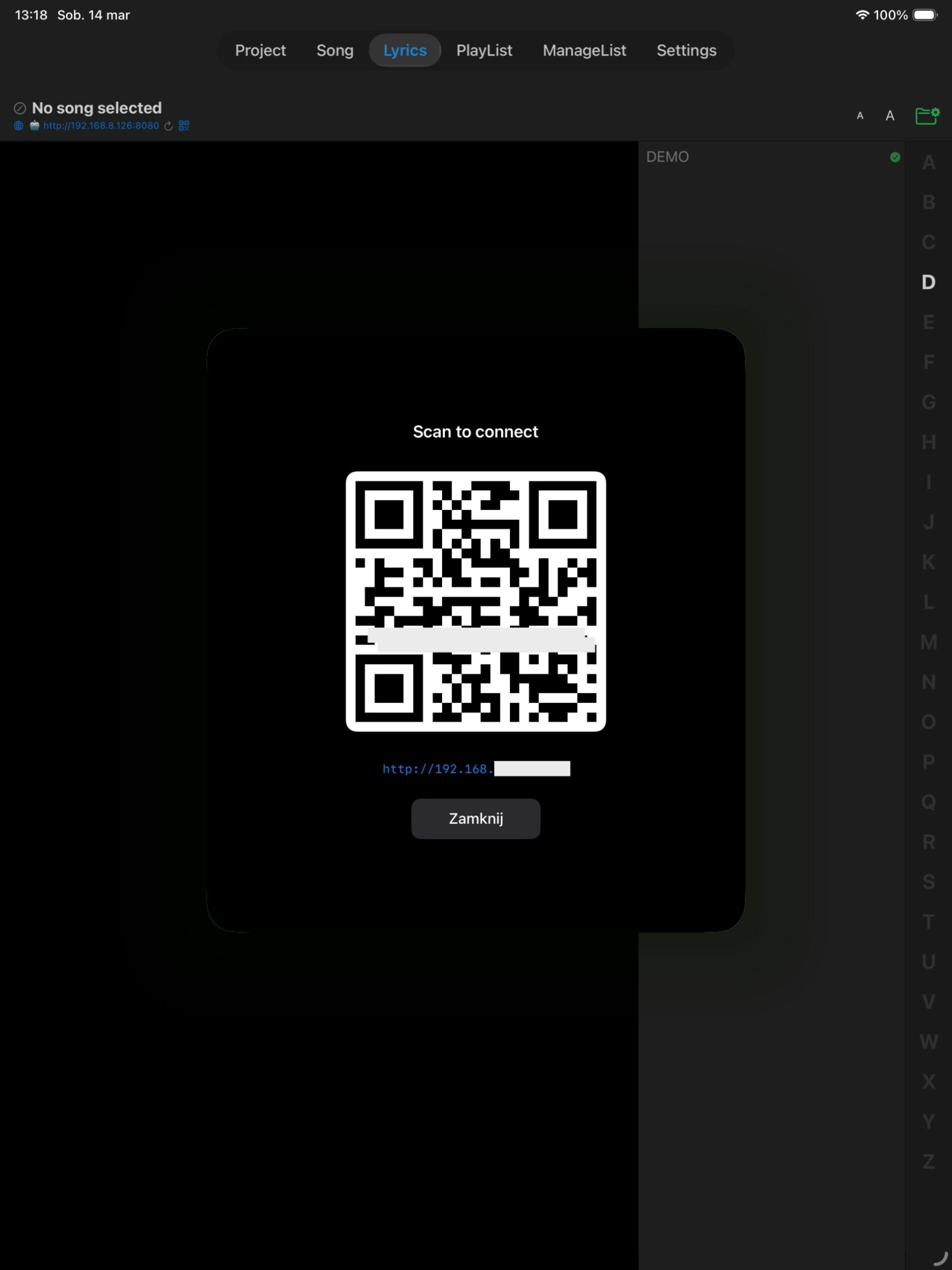 Stemly Lyrics — QR Code