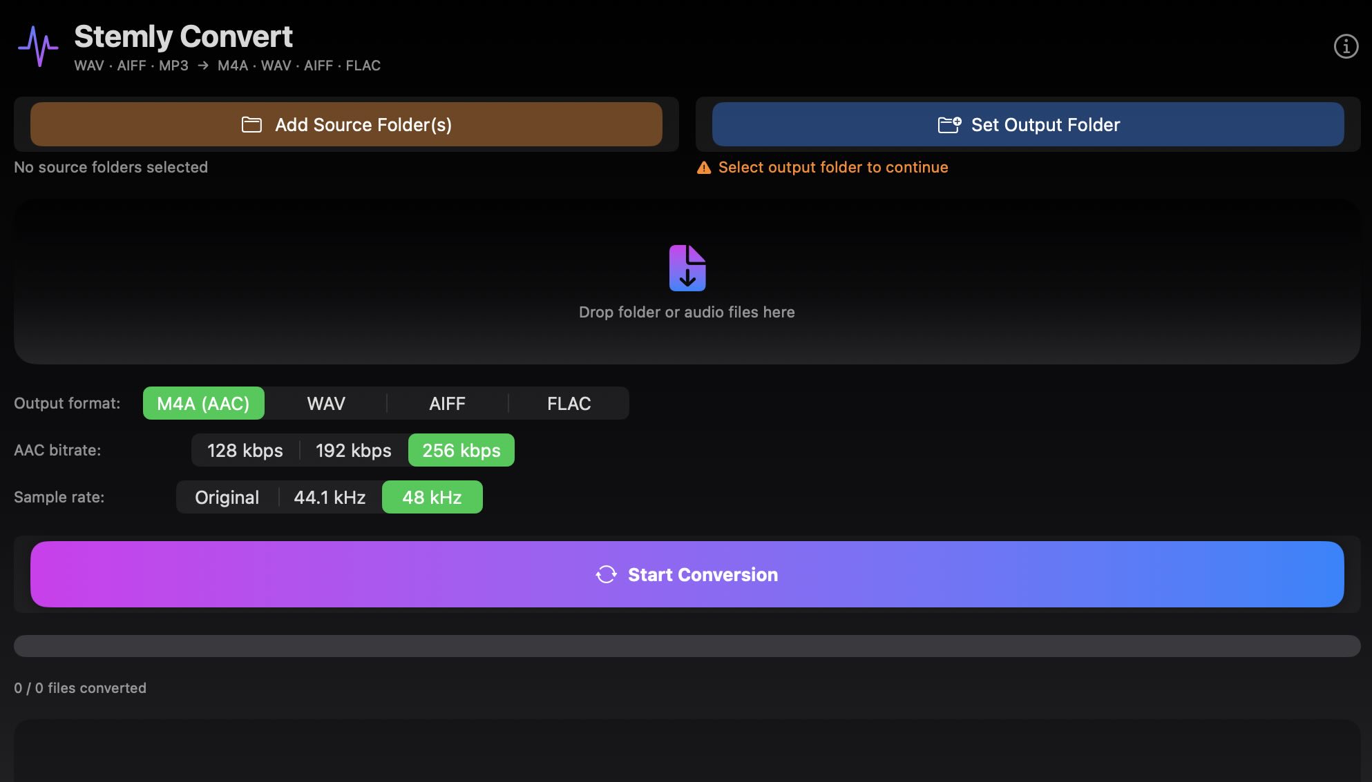 Stemly Convert app screenshot